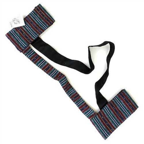 Hand Woven Sololá Yoga Mat Sling in Multicolor - Maya Traditions (A)