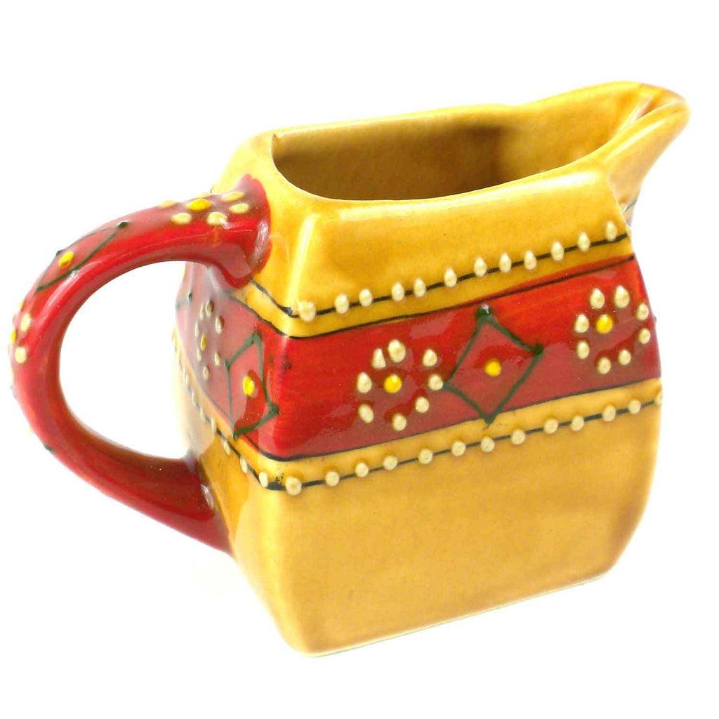 Hand-painted Mini Creamer in Honey - Encantada
