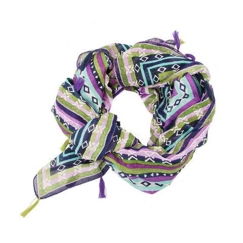 Sedona Scarf - Purple - WorldFinds (S)