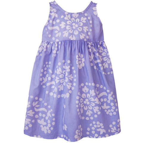 Girls Sundress - Violet Paisley - Global Mamas (C)