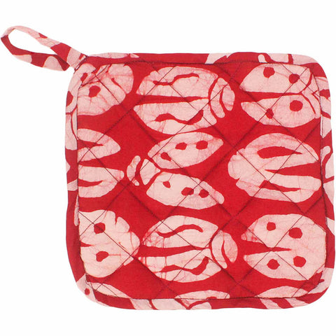 Pot Holder - Red Bugs - Global Mamas (T)