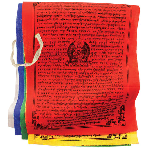 Prayer Flag TNP Buddha, Medium - Tibet Collection