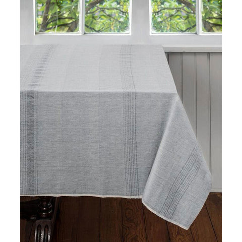 Salt and Pepper Cotton Tablecloth 60 by 60 - Sustainable Threads (L)