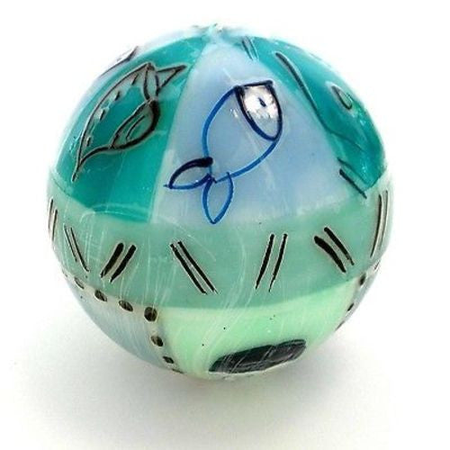 Hand-Painted Ball Candle - Samaki Design - Nobunto