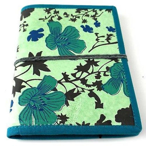 Spring Flower Journal with Blue Trim - Matr Boomie (J)