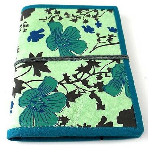 Spring Flower Journal with Blue Trim - Matr Boomie (J)