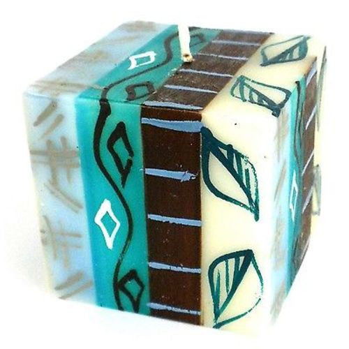 Hand-Painted Cube Candle - Maji Design - Nobunto