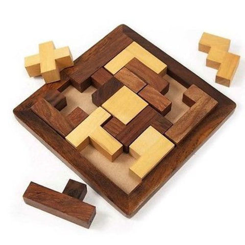 Handmade "Piece It Together" Wood Puzzle - Matr Boomie