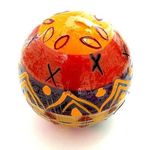 Hand-Painted Ball Candle - Indaeuko Design - Nobunto