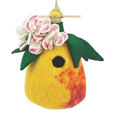 Felt Birdhouse - Pear - Wild Woolies