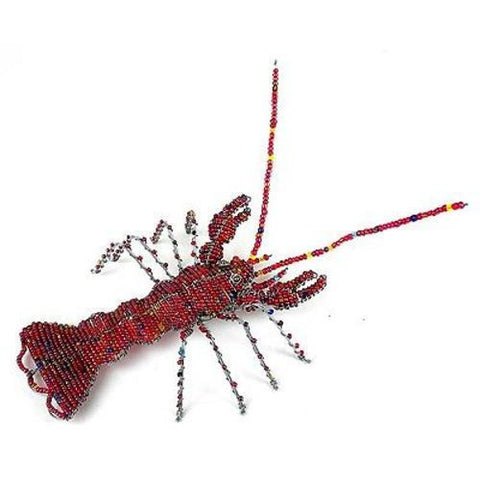 Handmade Beaded Lobster - South Africa