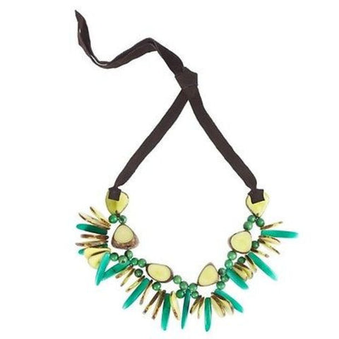 Rhumba Necklace in Lime - Faire Collection