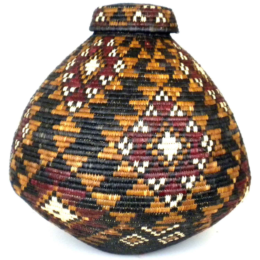Zulu Wedding Basket -005 - Ilala Weavers