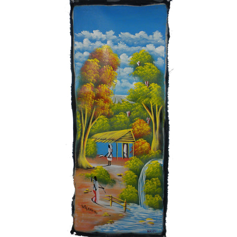 Haitian Acrylic Painting on Canvas - Haiti
