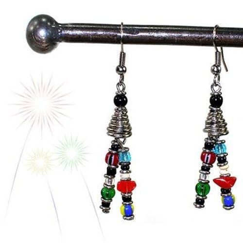Vibrant Life Earrings - Zakali Creations