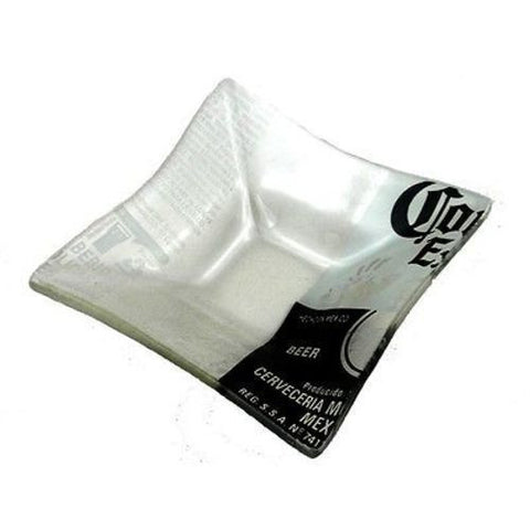 Recycled Small Dish - Printed Beer Bottle - Tili Glass (G)
