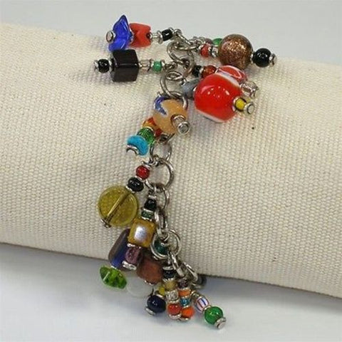 Colorful Enjoyment Charm Bracelet - Zakali Creations